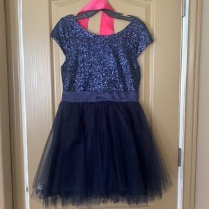 Navy Homecoming Dress